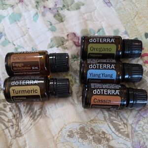 doTERRA Skincare Essential Oil Collection - Brown and Green